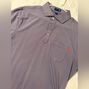 Stitch Striped Purple Polo